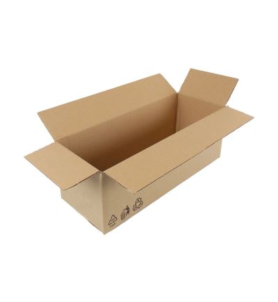 Kartónová krabica, 3vrstvová, dĺžka 400 mm, šírka 150 mm, výška 150 mm