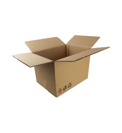 Kartónová krabica, 5vrstvová, dĺžka 500 mm, šírka 400 mm, výška 400 mm