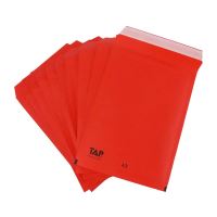 Bublinková obálka D/14, vnútorná šírka 180 mm, dĺžka 265 mm, červená, v balení 100 ks (3)