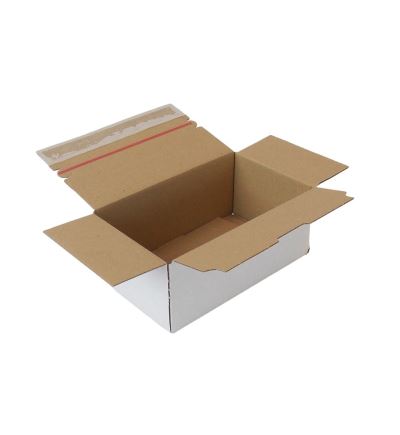 Kartónová krabica so samosvorným dnom, 3vrstvová, dĺžka 199 mm, šírka 119 mm, výška 86 mm