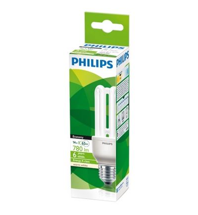 Úsporná žiarivka Philips Small Economy 14 W