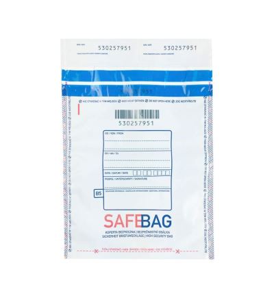Bezpečnostné obálky SAFEBAG B5, 275x375+35 mm