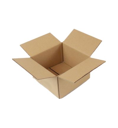 Kartónová krabica, 3vrstvová, dĺžka 150 mm, šírka 150 mm, výška 100 mm