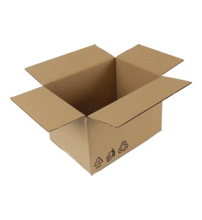 Kartónová krabica, 3vrstvová, dĺžka 200 mm, šírka 150 mm, výška 150 mm
